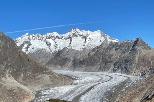 Naturschauspiel Aletschgletscher