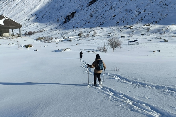 Schneeschuhtour am Gotthardpass