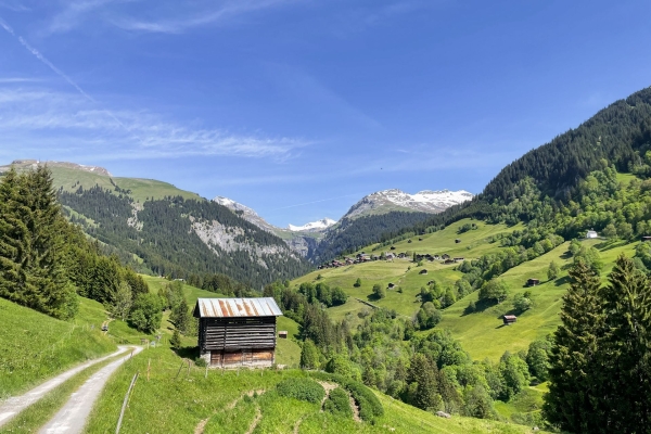 Durch die Bergdörfer der Surselva