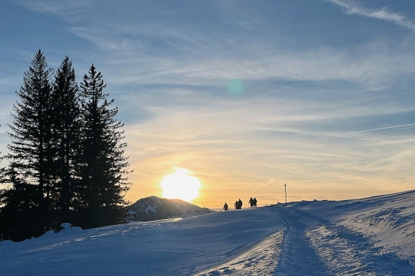 Schneeschuhwanderung - Jahresausklang beim Urnäscher Fondue