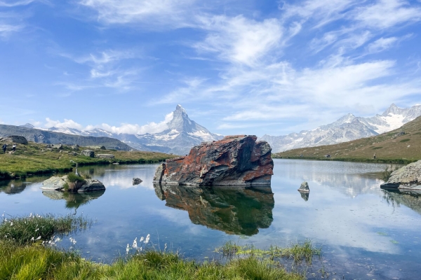 Fünf Seen und das Matterhorn im Blick