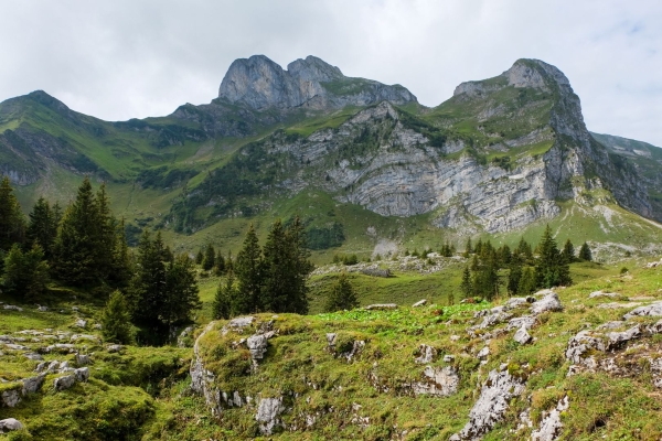 Dem Titlis entgegen im Engelbergertal