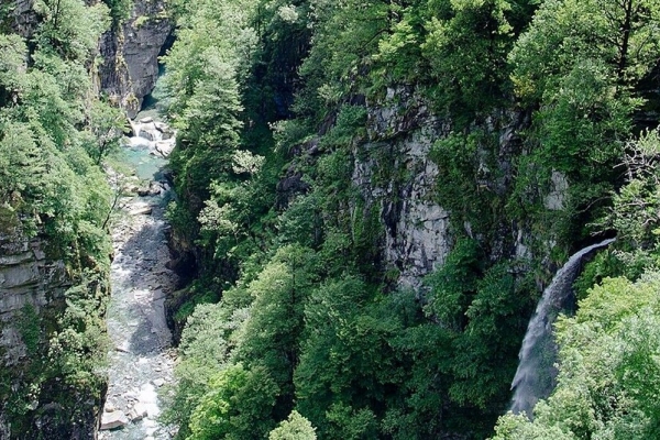Sentiero Walser da Bosco Gurin a Cevio.