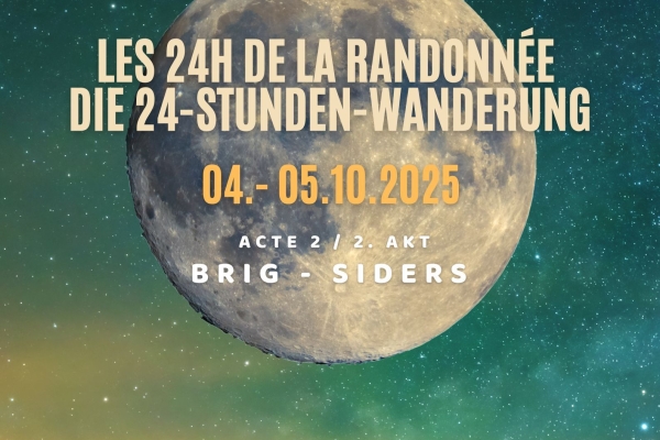 R74: Die 24 h Wanderung  Rhonegletscher - Genfersee TEIL 2: Brig - Siders