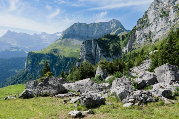 Auf dem Leiterliweg bis Niderbauen Chulm