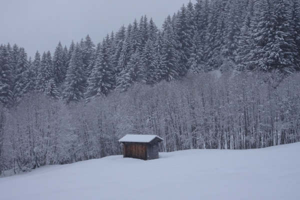 Schneeschuhwanderung zur Walenalp