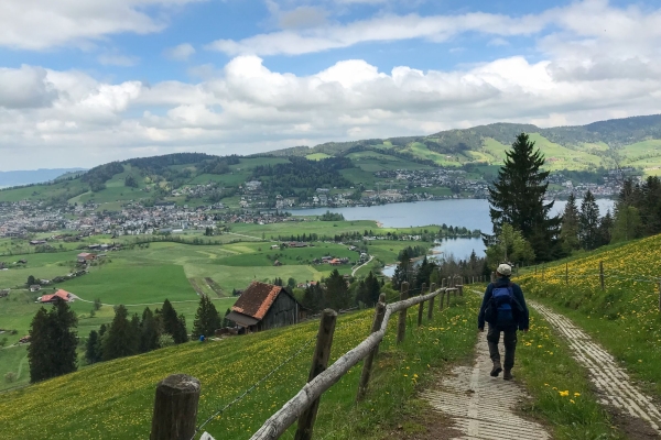 Sur les hauts du lac d’Ägeri