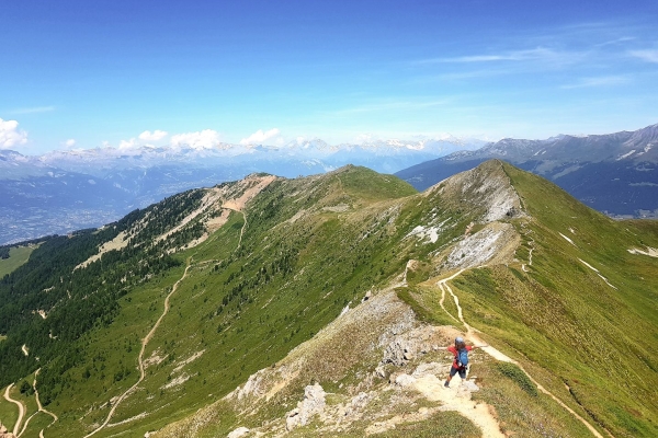 Panoramawanderung auf den Mont Rouge