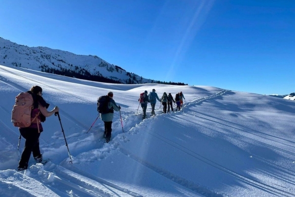 Einlauftour Schneeschuhwandern