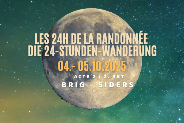 R74: Die 24 h Wanderung  Rhonegletscher - Genfersee TEIL 2: Brig - Siders