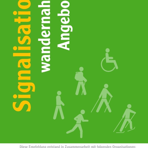 Signalisation wandernahe Angebote