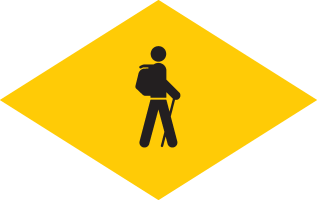 Losange «Randonneur»