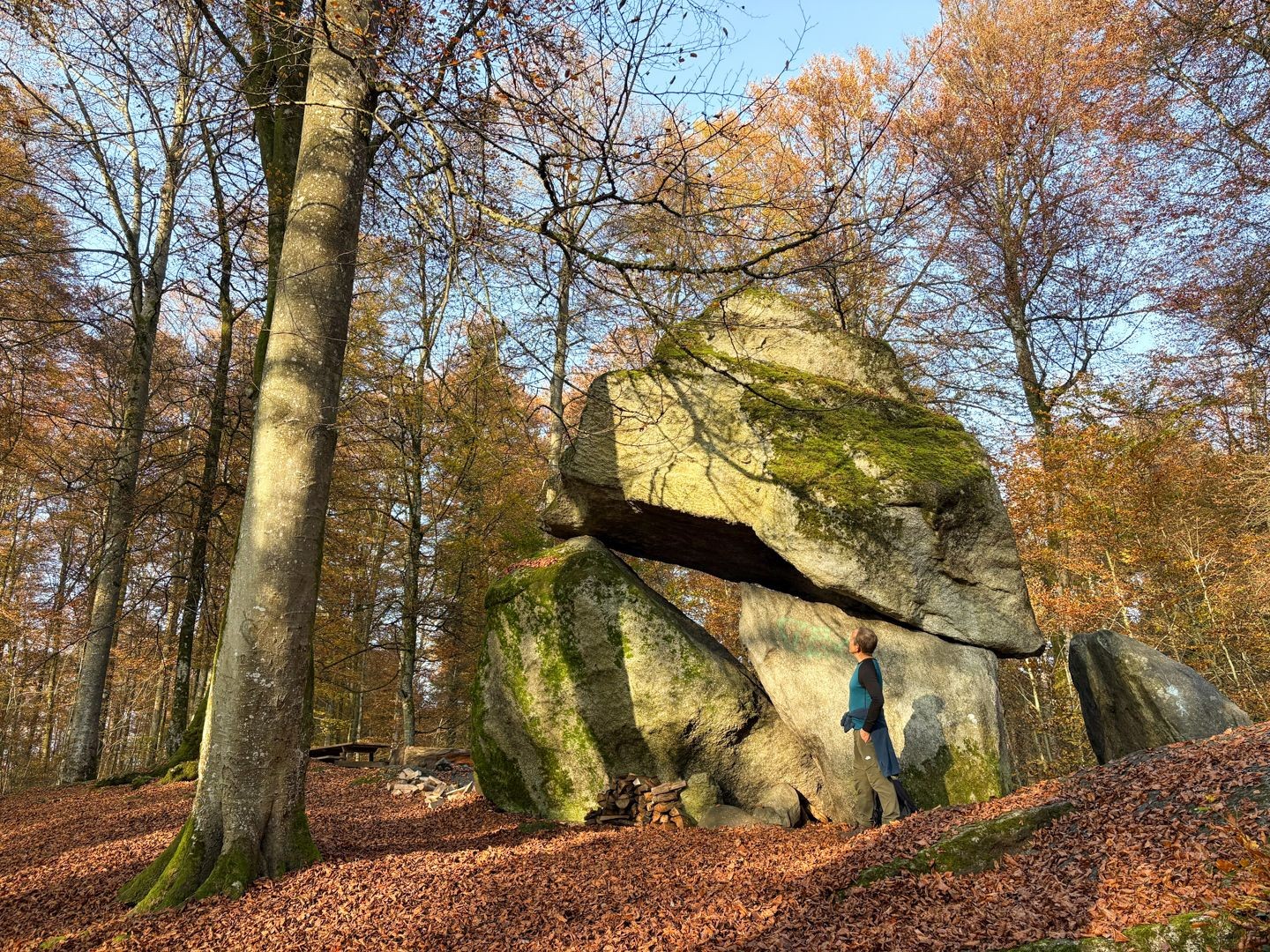 Ein kraftvoller Ort zum Verweilen: der Erdmannlistei.