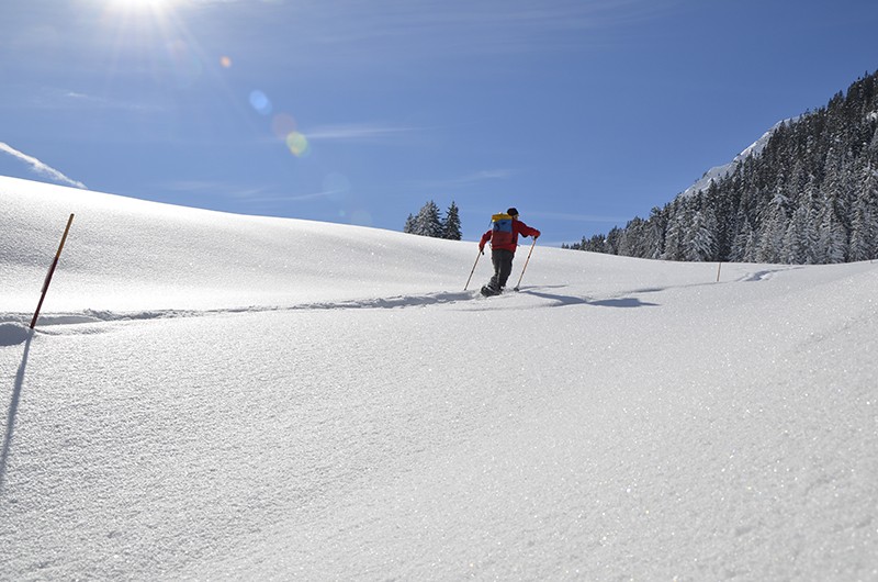 Vollkommene Stille liegt über der Landschaft. Bilder: Dres Balmer