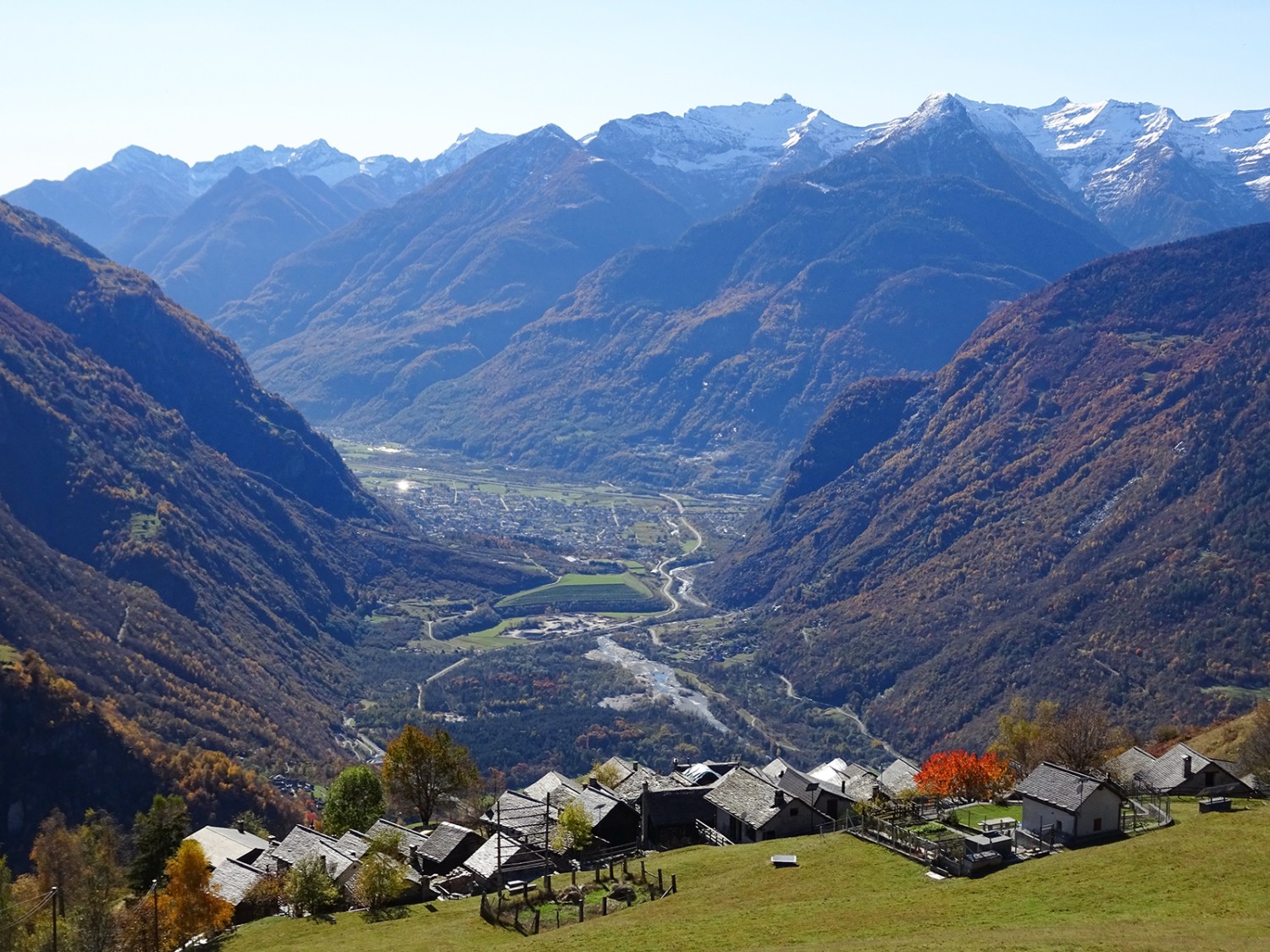 Parcours en boucle dans le Val Malvaglia