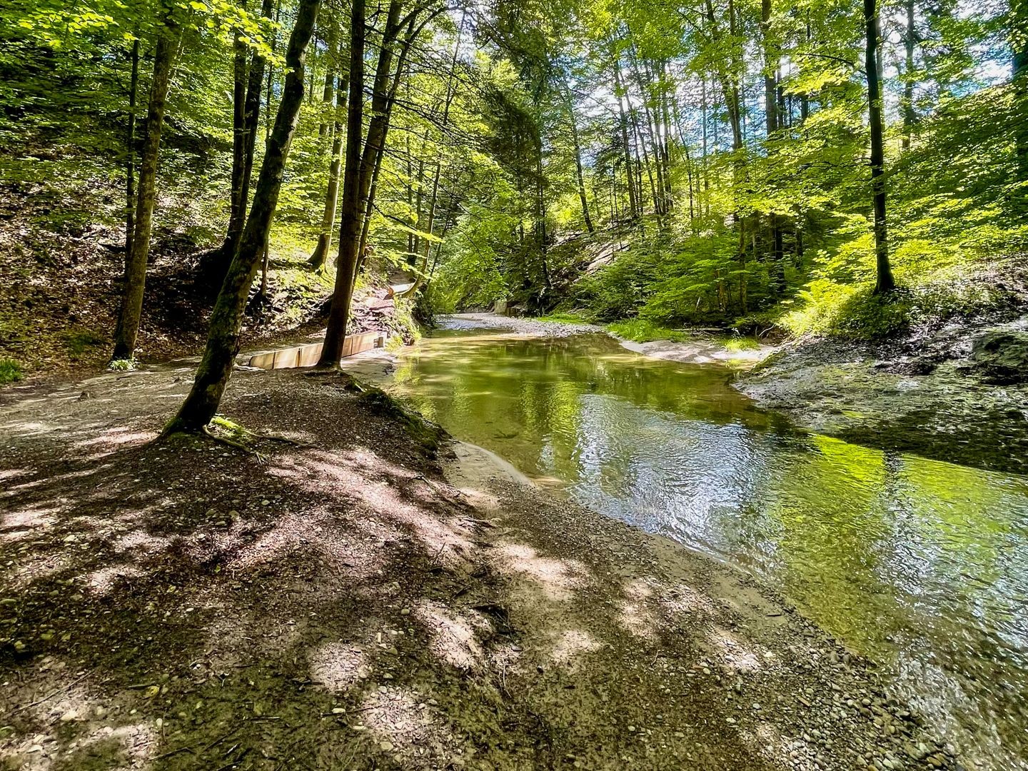 Viele lauschige Plätze warten darauf, entdeckt zu werden.
