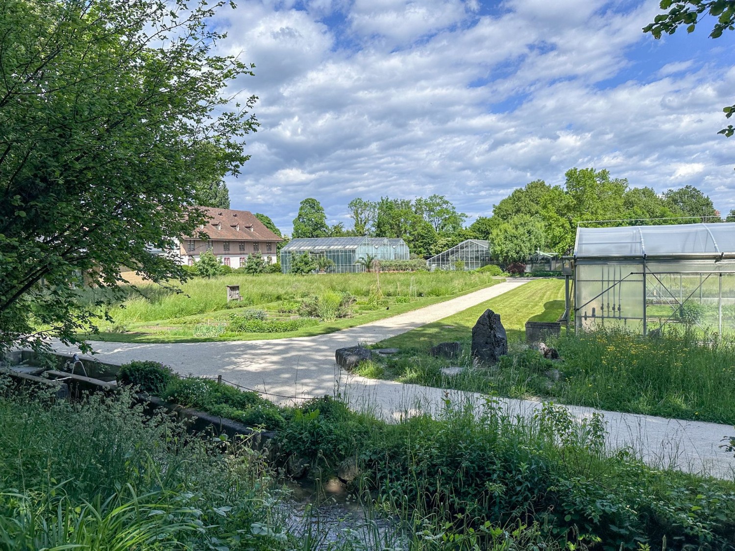 Landwirtschaftlicher Anbau beim Brüglingerhof